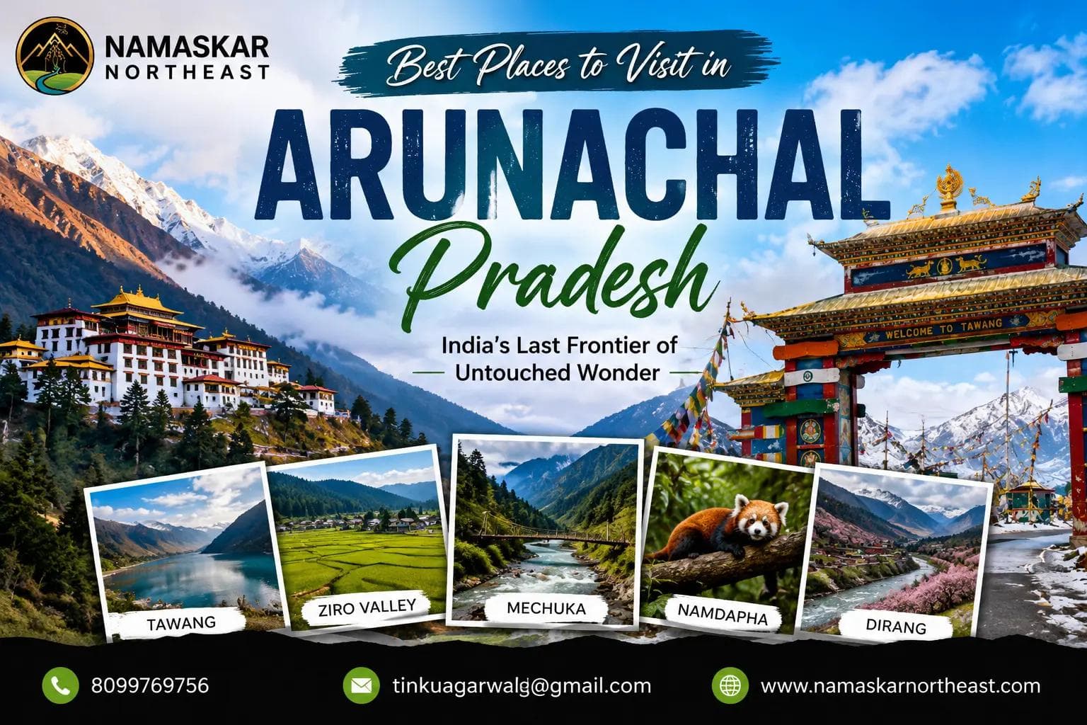 Best Places to Visit in Arunachal Pradesh: India's Last Frontier of Untouched Wonder